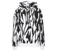 FRENCH CONNECTION Sweat-shirt noir / blanc, Taille XS-S