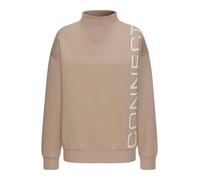 FRENCH CONNECTION Sweat-shirt noisette / blanc, Taille XS-S