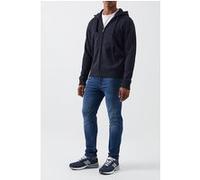 French Connection Sweat Zip-up Hoodie Dark Navy Taille: XXL | Sweatshirts à capuche Outlet | Homme | Bleu