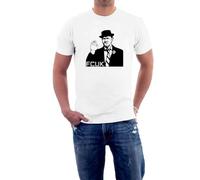 French Connection T-Shirt Police Popeye Doyle Gene Hackman Tee Sillytees WhiteX-Large