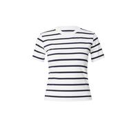 FRENCH CONNECTION T-shirt 'RALLIE' marine / blanc, Taille L