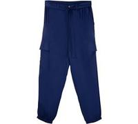 French Connection Utility Combat Trouser Dk Navy Taille: 14 | Pantalons Cargo Outlet | Femme | Bleu