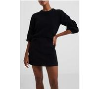 French Connection Vhari Knit Rib Crew Neck Sweat Black Taille: XS | Pulls en Maille Outlet | Femme | Le Noir