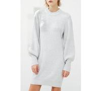 French Connection Vhari Ribbed Crew Nk Mini Dres Dove Grey Mel Taille: L | Robes Mini Outlet | Femme | Gris