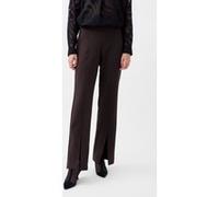 French Connection Whisper Front Split Trouser Chocolate Ganache Taille: 18 | Pantalons droits Outlet | Femme | Marron