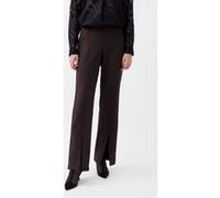 French Connection Whisper Front Split Trouser Chocolate Ganache Taille: 8 | Pantalons droits Outlet | Femme | Marron