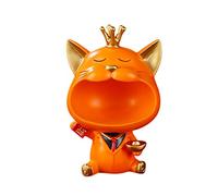 French Decorative Key Bowl, Desk Decoration Sculpture, Home Decor Key Bowl Decoration, for Decoration Hallway Living Room Storage Box,Orange D