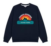 French Disorder - Clyde Warmy Fd Dawn Broderie Bouclette Navy - XL - Sweat
