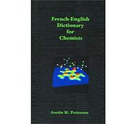 French-English Dictionary For Chemists