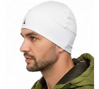 French Fitness Revolution - Bonnet de Course, Doublure de Casque Anti-Transpiration et Respirant - Évacuation de l’Humidité Optimale - Idéal à Porter sous Un Casque - Blanc