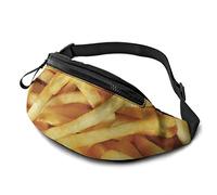 French Fries Fanny Pack Sacs de Taille pour Femmes et Hommes, Sac de Ceinture décontracté Sac Banane à bandoulière avec Sangle réglable pour la Course à Pied en Plein air, la randonnée