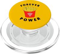French Fries Forever Power T-Shirt Fryday Chemise Frites PopSockets PopGrip pour MagSafe