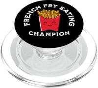French Fry Eating Champion Funny Food, Frites Kawaii PopSockets PopGrip pour MagSafe