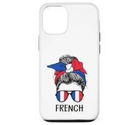 French Girl French Heritage France Flag Coque pour iPhone 12/12 Pro