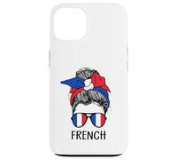French Girl French Heritage France Flag Coque pour iPhone 13