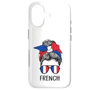 French Girl French Heritage France Flag Coque pour iPhone 17