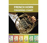 French Horn Fingering Chart: 45 Colorful Pictures for Beginners