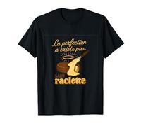 French Humor Raclette Cheese Lover Graphic Design T-Shirt