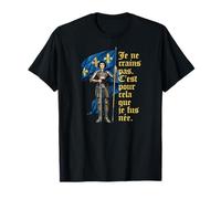 French I Am Not Afraid. I Was Born to Do This. Jeanne d'arc T-Shirt