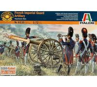 French Imperial Protection Artillery Figurine Plastique Kit 1:72 Model Italeri