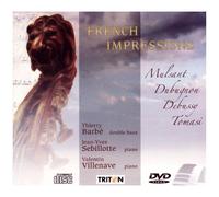 French Impresions : Sonates & Concerto Pour Contrebasse Et Piano.