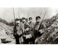 French Infantry In Gas Masks 1918 - 1:35e -