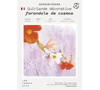 French Kits Fleurs En Papier - Guirlande - Farandole De Cosmos