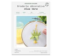 Kit créatif Broderie Savoir-faire Aloe Vera