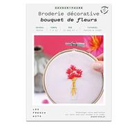 French Kits Les Broderie décorative - Bouquet de fleurs