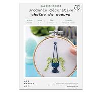 French Kits Les Broderie décorative - Chaîne de Coeurs