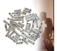 French Lust Tower - Jeu Coquin pour Adultes avec 48 Pièces, Tour de Bloc en Bois Empilable pour Couples