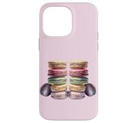 French Macaron Graphic Art for Women Girl and Baking Teacher Coque pour iPhone 14 Pro Max