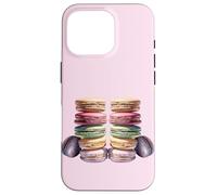 French Macaron Graphic Art for Women Girl and Baking Teacher Coque pour iPhone 16 Pro