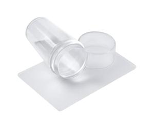 French Manucure Décoration d'impression en silicone transparent | Têtes de souples et grattoirs Pour Salon Intérieur Extérieur Vacances Mariage Mariée Spa Soins Fête Été