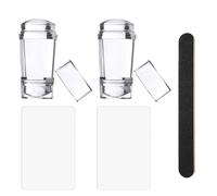 French Manucure,Stamping Nail Art,Tampon Ongle Nail Art,Convient Pour L'estampage et La Manucure de Bricolage Des Ongles Français, Convient Aux Accessoires D'outils de Manucure de Bricolage