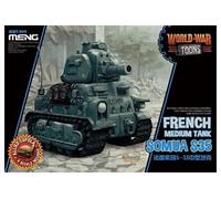 French Medium Tank Somua S-35 (cartoon Model)--model