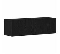 @FRENCH Meubles TV - TOP VENTES - Armoire Basse Télé Chêne noir 100 x 30 x 30cm - Bois d'ingénierie - Table de Télévision 47505