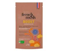 French Mush BOOST - Alternative Café aux Champignons Adaptogènes Bio | Chicorée, Lion’s Mane, Cordyceps, Chaga, Maitake & Pleurote - Focus, Énergie & Digestion - Fabriqué en France - 20 Doses