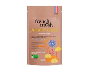 French Mush BOOST - Alternative Café aux Champignons Adaptogènes Bio : Lion’s Mane & Cordyceps - Focus, Énergie & Digestion - Alternative Végétale au Café Soluble - Fabriqué en France - 60 Doses