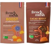 French Mush BOOST Pack Découverte Chicorée & Cacao Bio - 2 x 20 Doses