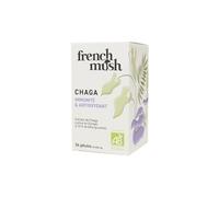 French Mush - Chaga Bio Gélules 8000 mg - Super Aliment Antioxydant - 56 Gélules Vegan - Chaga Mushroom Complex Riche en Vitamines B, D et K - Testé en Laboratoire - Fabriqué en France