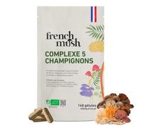 French Mush Complexe 5 Champignons Bio - 168 Gélules Vegan