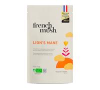 French Mush Crinière de Lion Bio Grand Format - 168 Gélules Vegan - Cerveau, Concentration, Bien-Être Mental - 1 à 2 Gélules par Jour - Testé en Laboratoire - Fabriqué en France