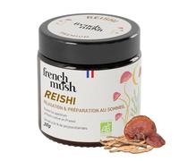 French Mush Reishi Bio Poudre - 30 g Vegan | Relaxation, Sommeil Réparateur, Bien-Être, Ganoderma lucidum, Extrait, Se Mélange aux Boissons, Fabriqué en France