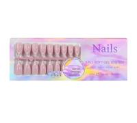 French Nails Lot de 150 faux ongles pratiques pour les amateurs de mode confortables pour un usage quotidien faciles à appliquer