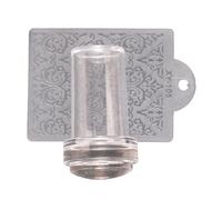 French Nails Stamper French Tip Tools with Scraper Silicone Kits for Gel Polish Art Nail Art with Scraper