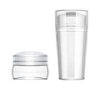 French Nails - Tampon transparent en silicone - Pour manucure française - DIY