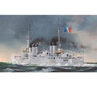 HobbyBoss Maquette bateau Condorcet – Cuirassé pré-dreadnought, Marine française – Échelle 1:350