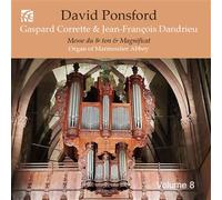Corrette / Dandrieu / Ponsford - French Organ Music From The Golden Age Vol. 8 [Compact Discs]
