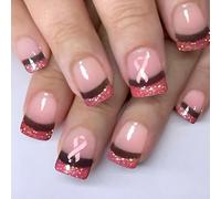 French Persist Hoofs Lot de 24 bâtons de Noël en forme de flocon de neige pour carte d'identité frauduleuse pour cadeau persiste rapidement pour peau délicate